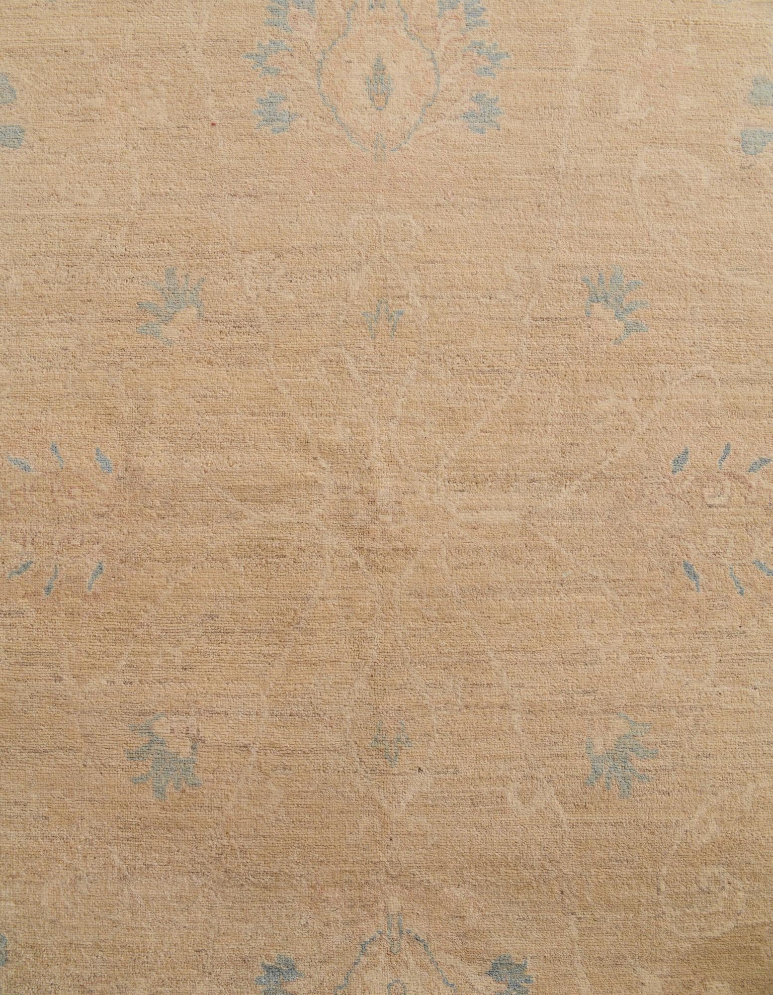 13' x 17' 7 Hand Knotted Ziegler Oriental Rug