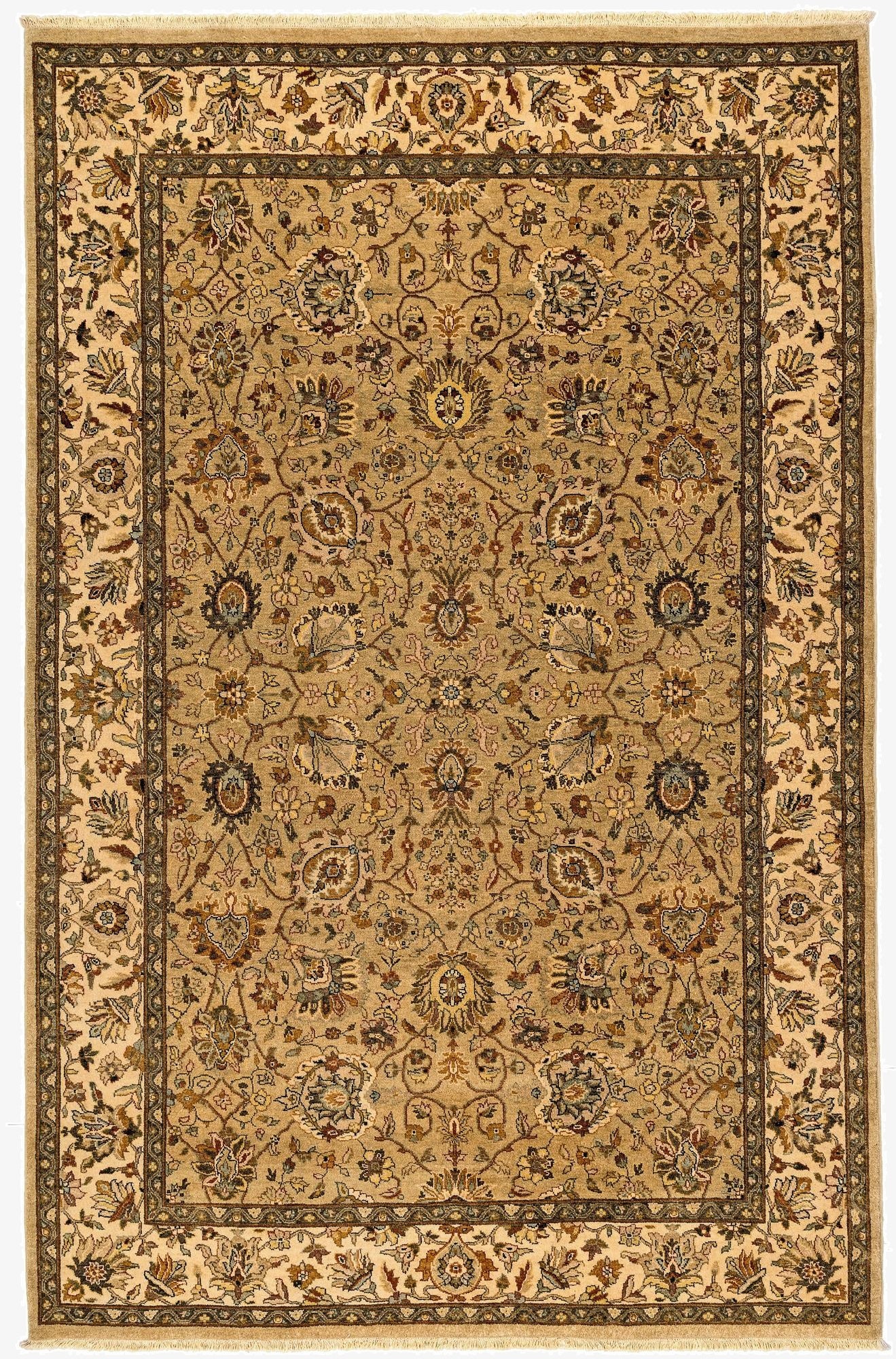 188cm x 287cm  Hand Knotted Ziegler Oriental Wool Rug