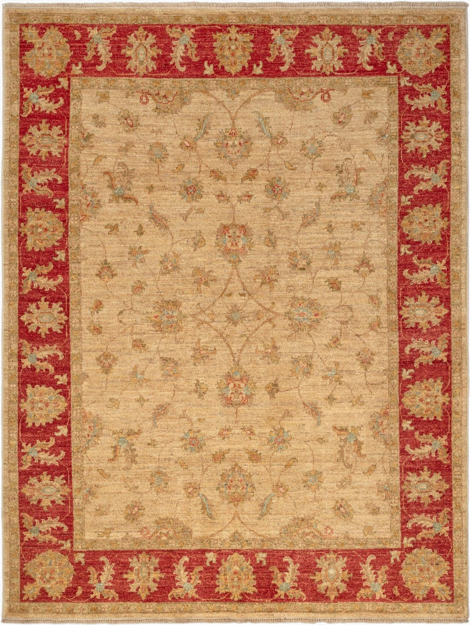 4' 11 x 6' 6 Ziegler Wool Rug