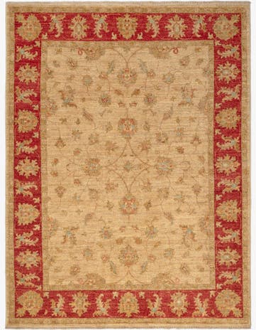 4' 11 x 6' 6 Ziegler Wool Rug