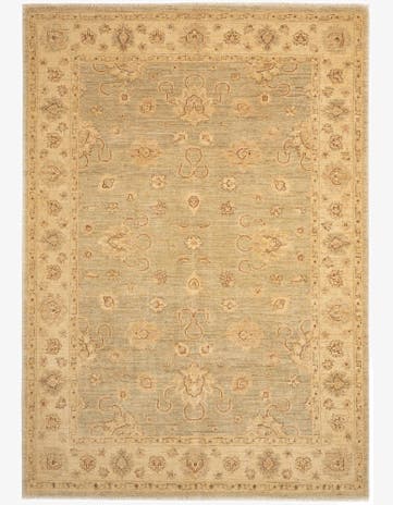 5' 8 x 8' Ziegler Wool Rug