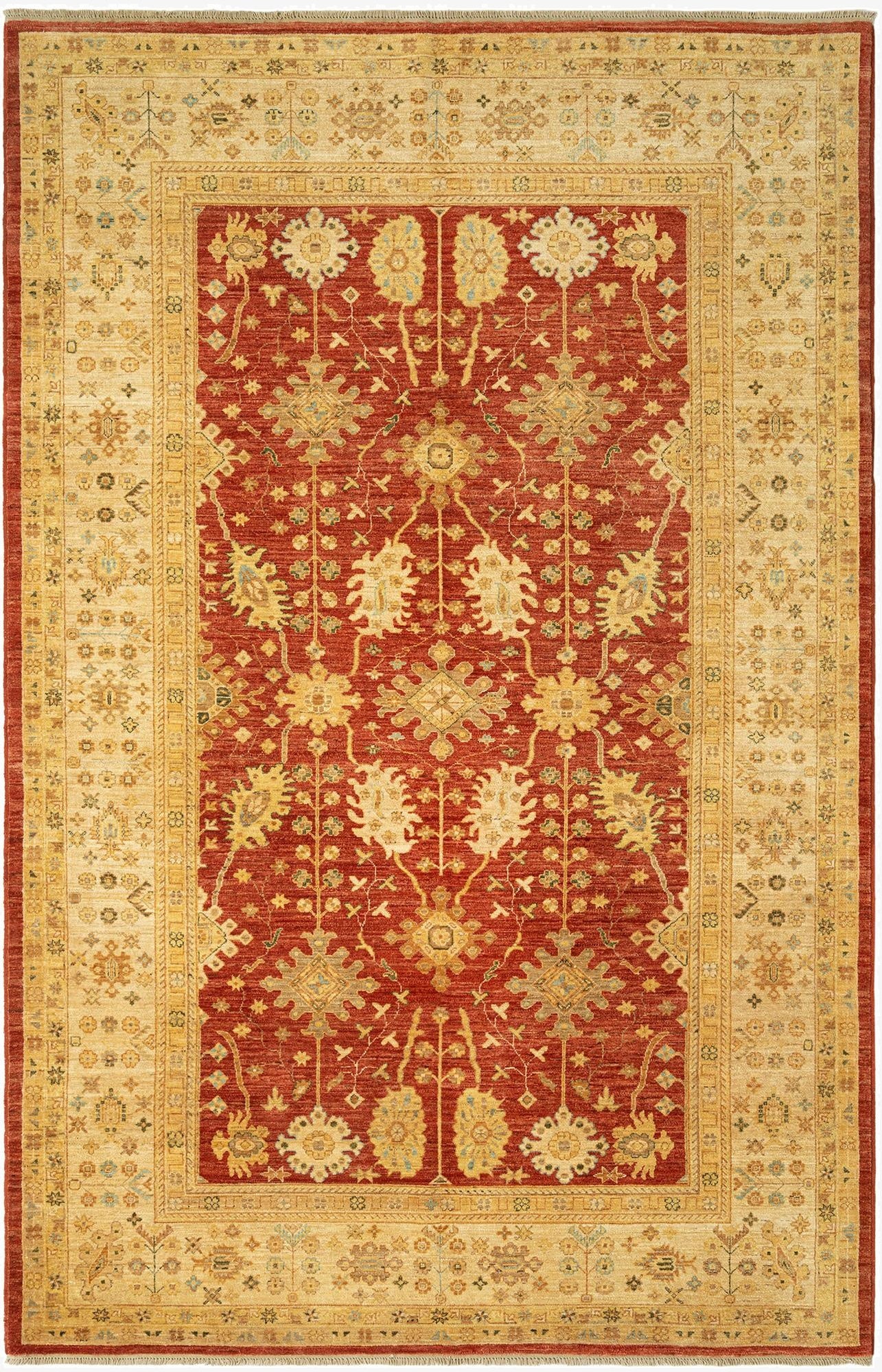 6' 8 x 10' 4 Ziegler Wool Rug
