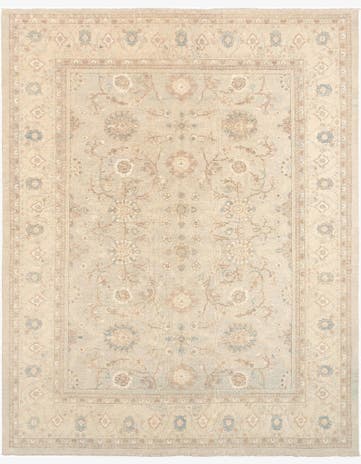 12' 1 x 15' Hand Knotted Ziegler Rug