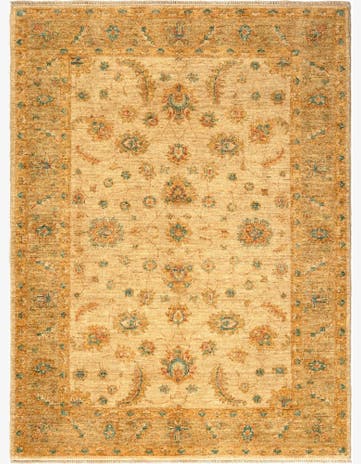 4' 1 x 5' 6 Ziegler Wool Rug