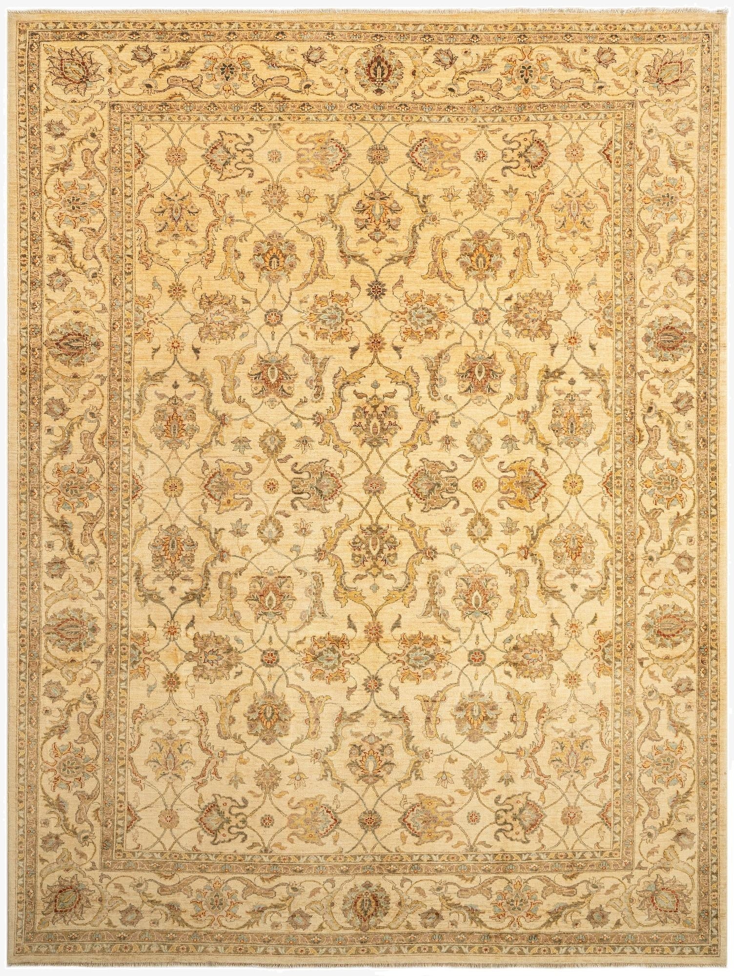 8' 11 x 12' Ziegler Wool Rug