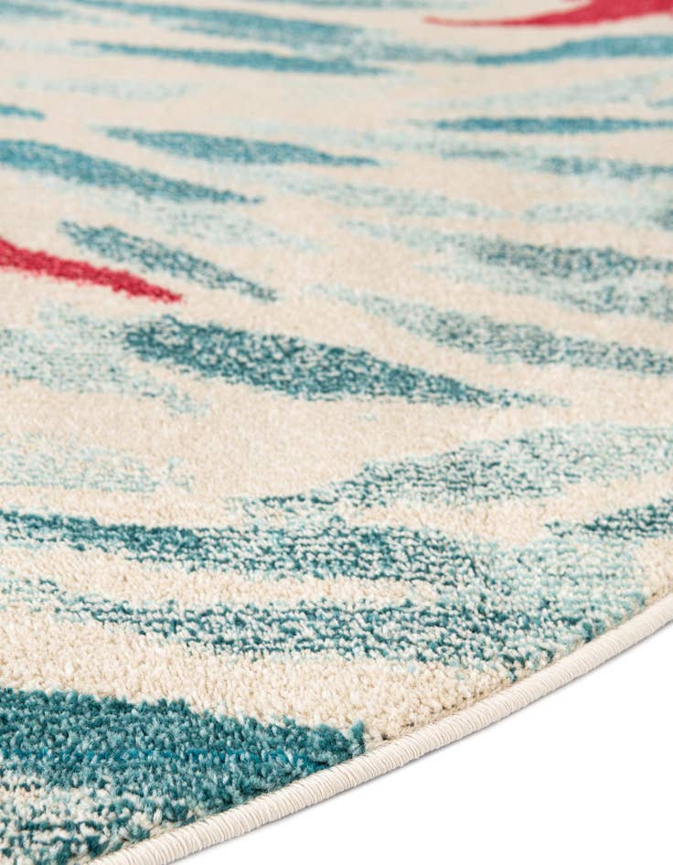 Detail image of 6' x 6' Washable Amalfi Round Rug
