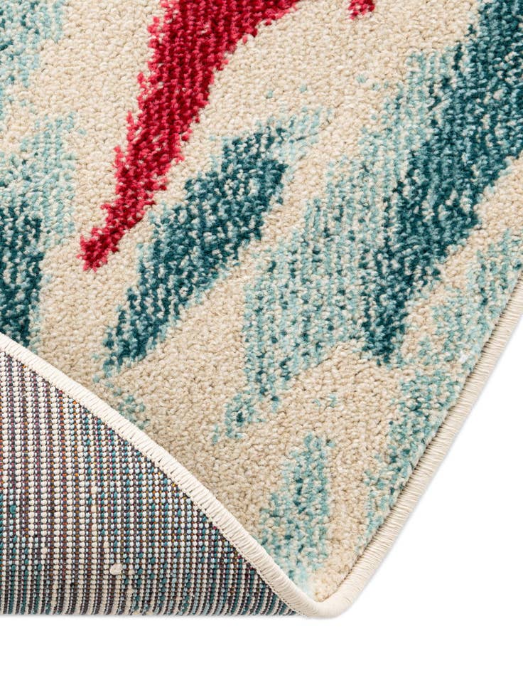 Detail image of 6' x 6' Washable Amalfi Round Rug