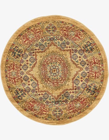 3' x 3' Amina Round Rug