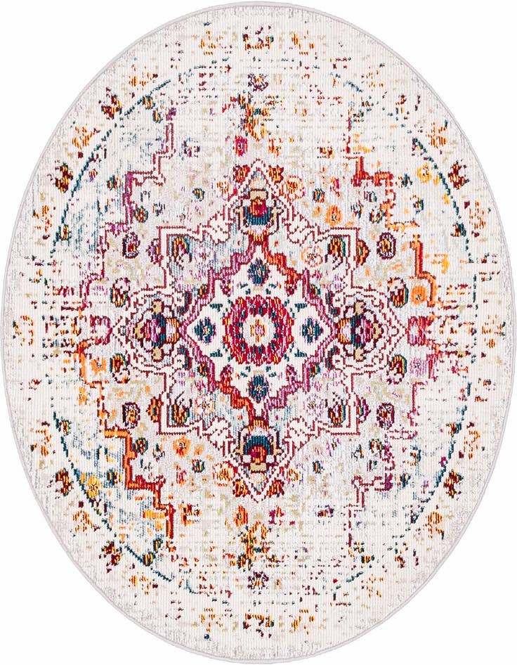 Detail image of 4' x 4' Amulet Round Rug