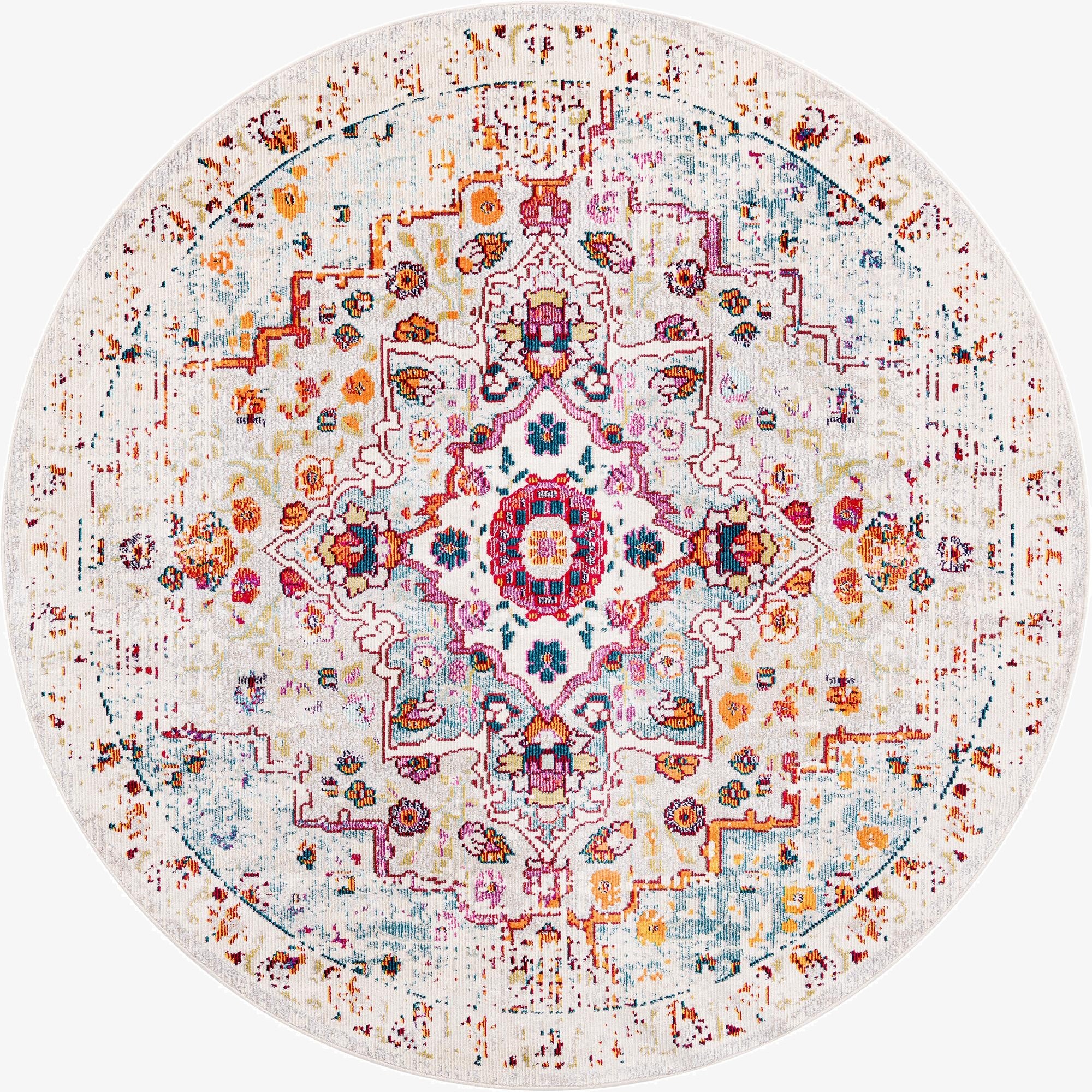 5' 3 x 5' 3 Amulet Round Rug