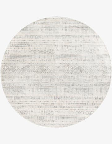 Beige Apollo Round Rug