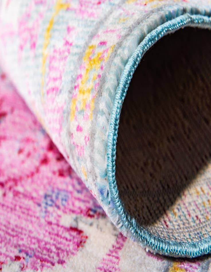 Detail image of 8' x 8' Aqua Round Rug