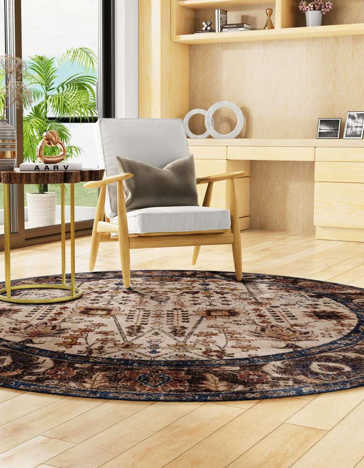 8' x 8' Arcadia Round Rug