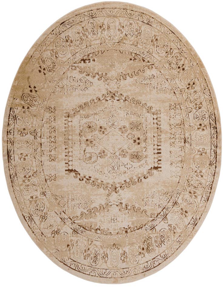 Detail image of 8' x 8' Arcadia Round Rug
