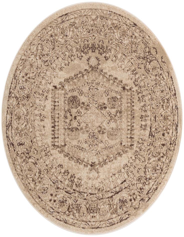 Detail image of 4' x 4' Arcadia Round Rug