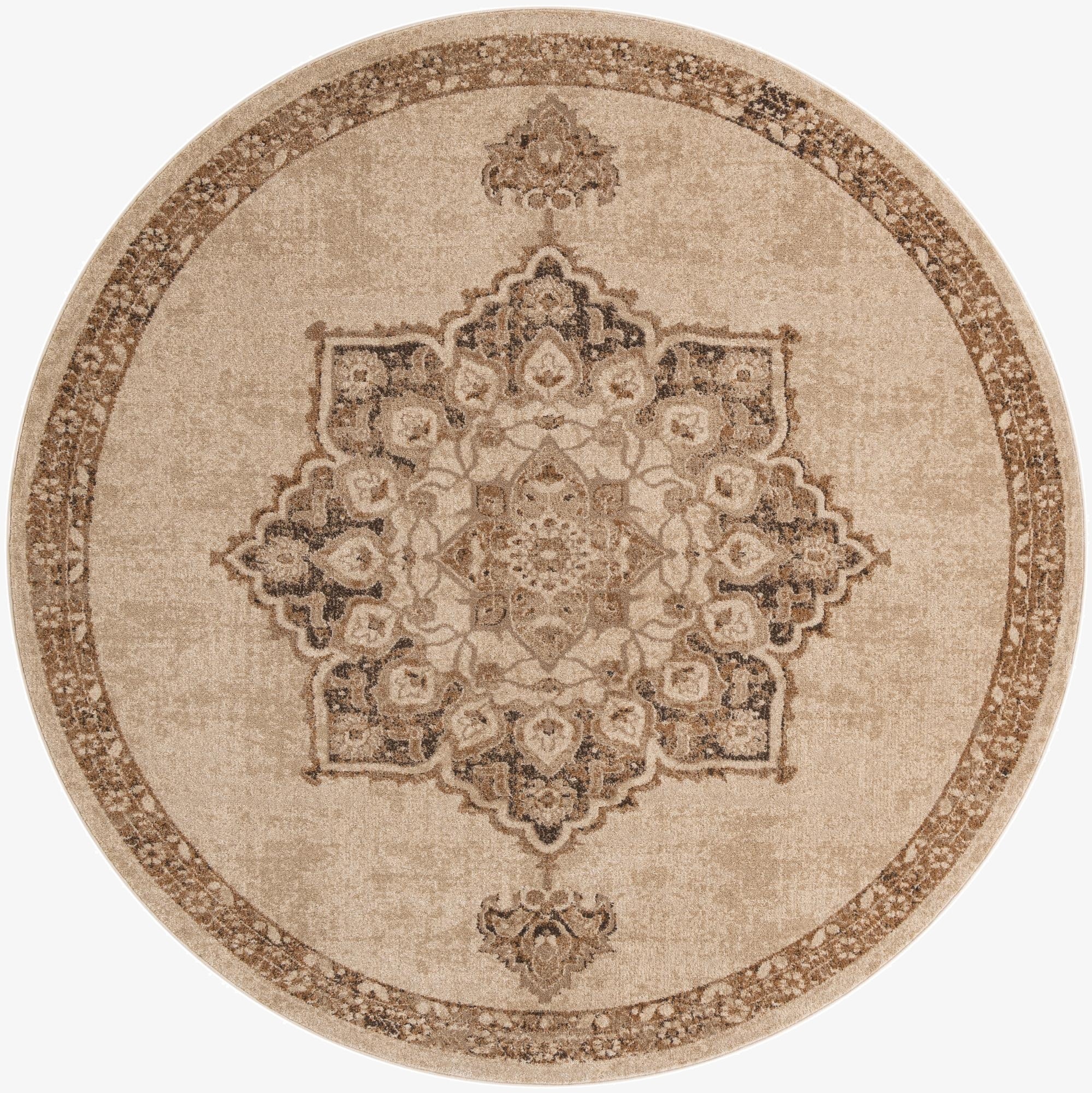 8' x 8' Arcadia Round Rug