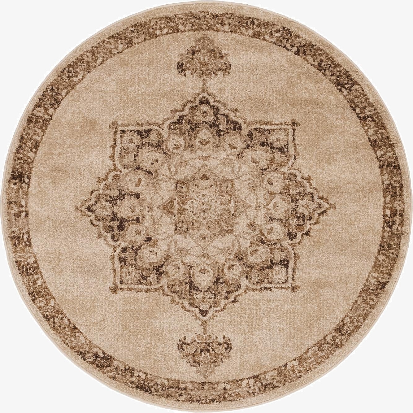 Primary image 4' x 4' Arcadia Round Rug