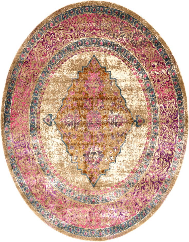 Detail image of 8' x 8' Aria Round Rug