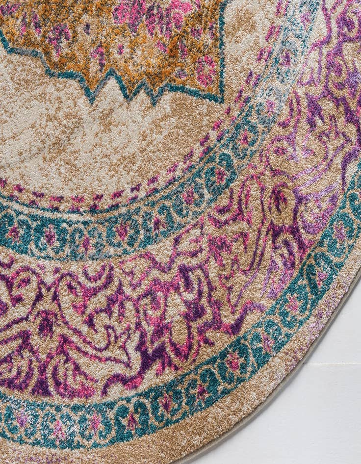 Detail image of 6' x 6' Aria Round Rug