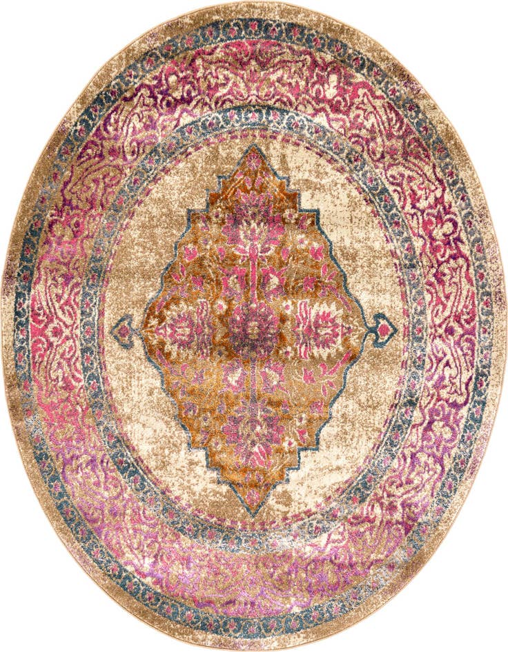 Detail image of 6' x 6' Aria Round Rug