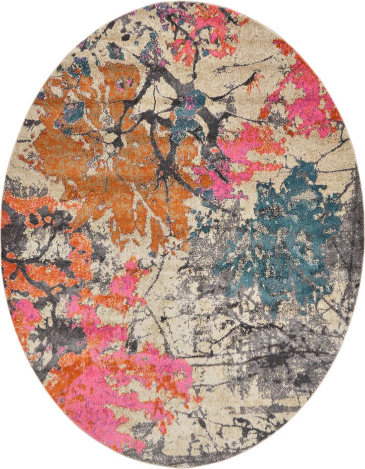 Detail image of 8' x 8' Aria Round Rug