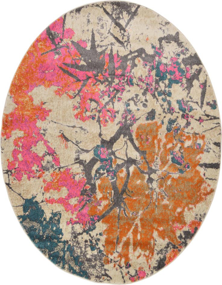 Detail image of 6' x 6' Aria Round Rug
