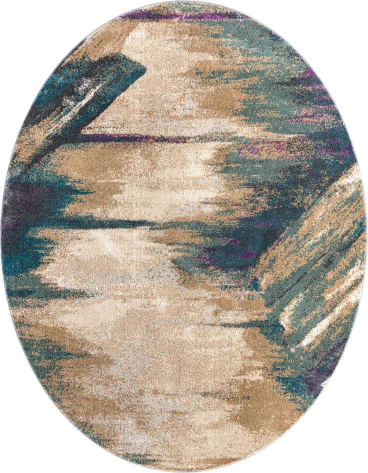 Detail image of 8' x 8' Aria Round Rug