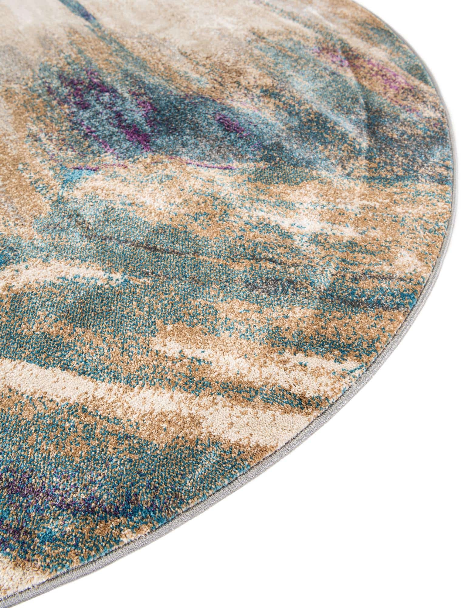 Detail image of 6' x 6' Aria Round Rug