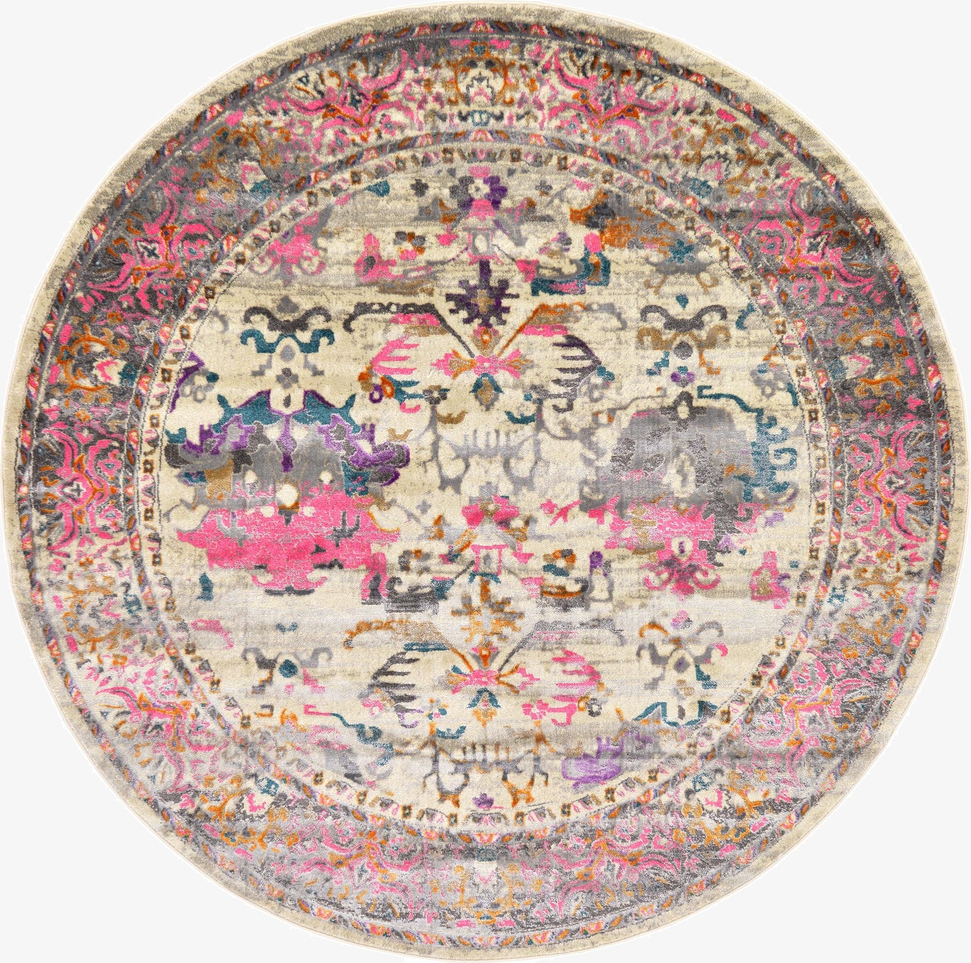 8' x 8' Aria Round Rug