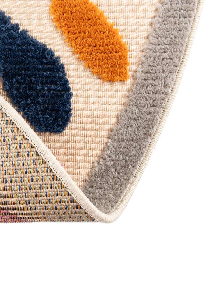 3' 3 x 3' 3 Easy-Clean Aruba Indoor / Outdoor Round Rug