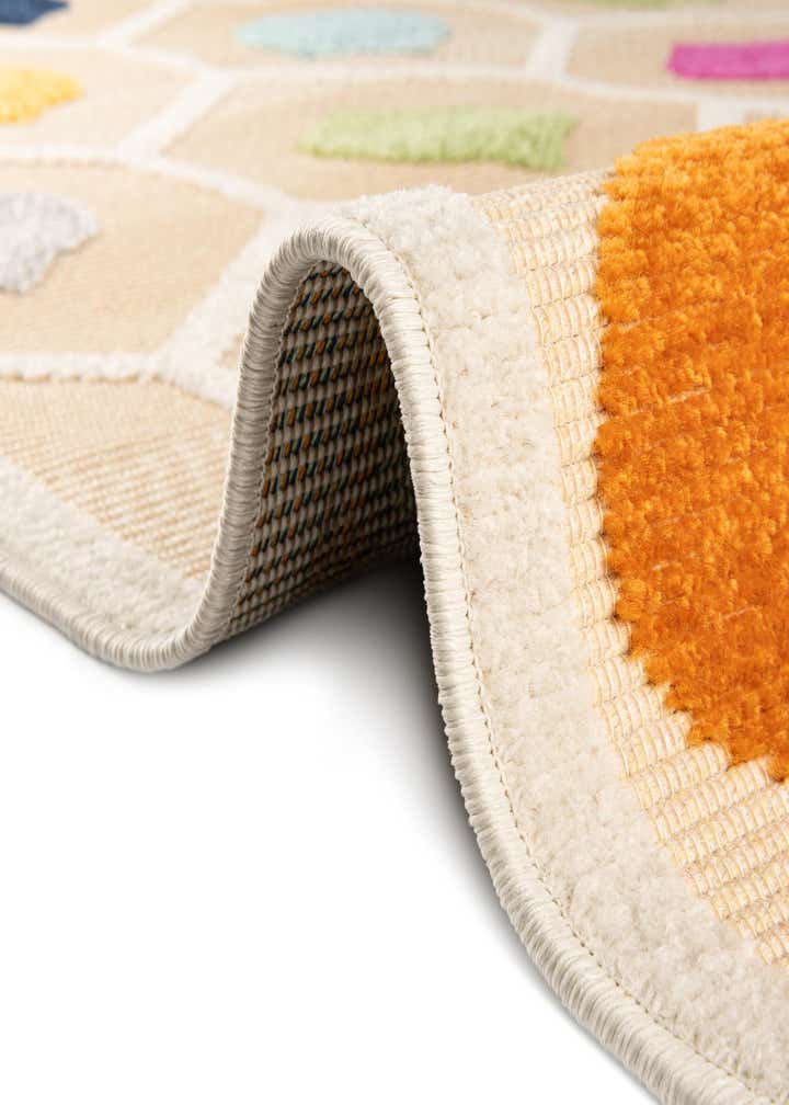 5' 3 x 5' 3 Easy-Clean Aruba Indoor / Outdoor Round Rug