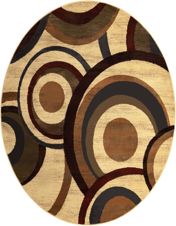 Detail image of 7' 10 x 7' 10 Cafe Round Rug