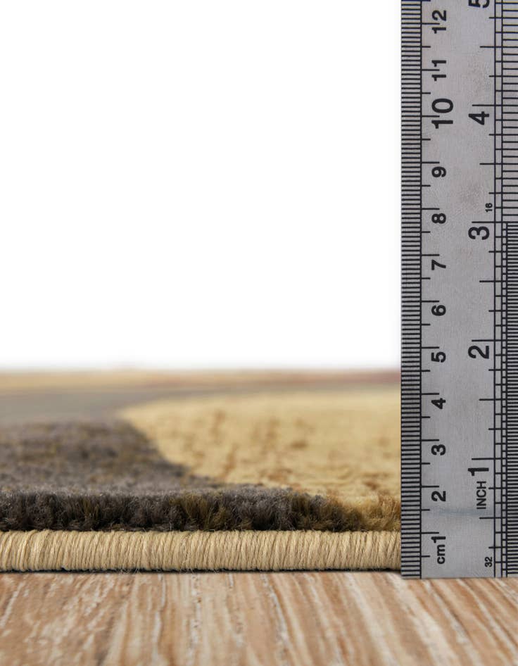 Detailansicht von 125cm x 125cm Coffee Shop Rund Teppich