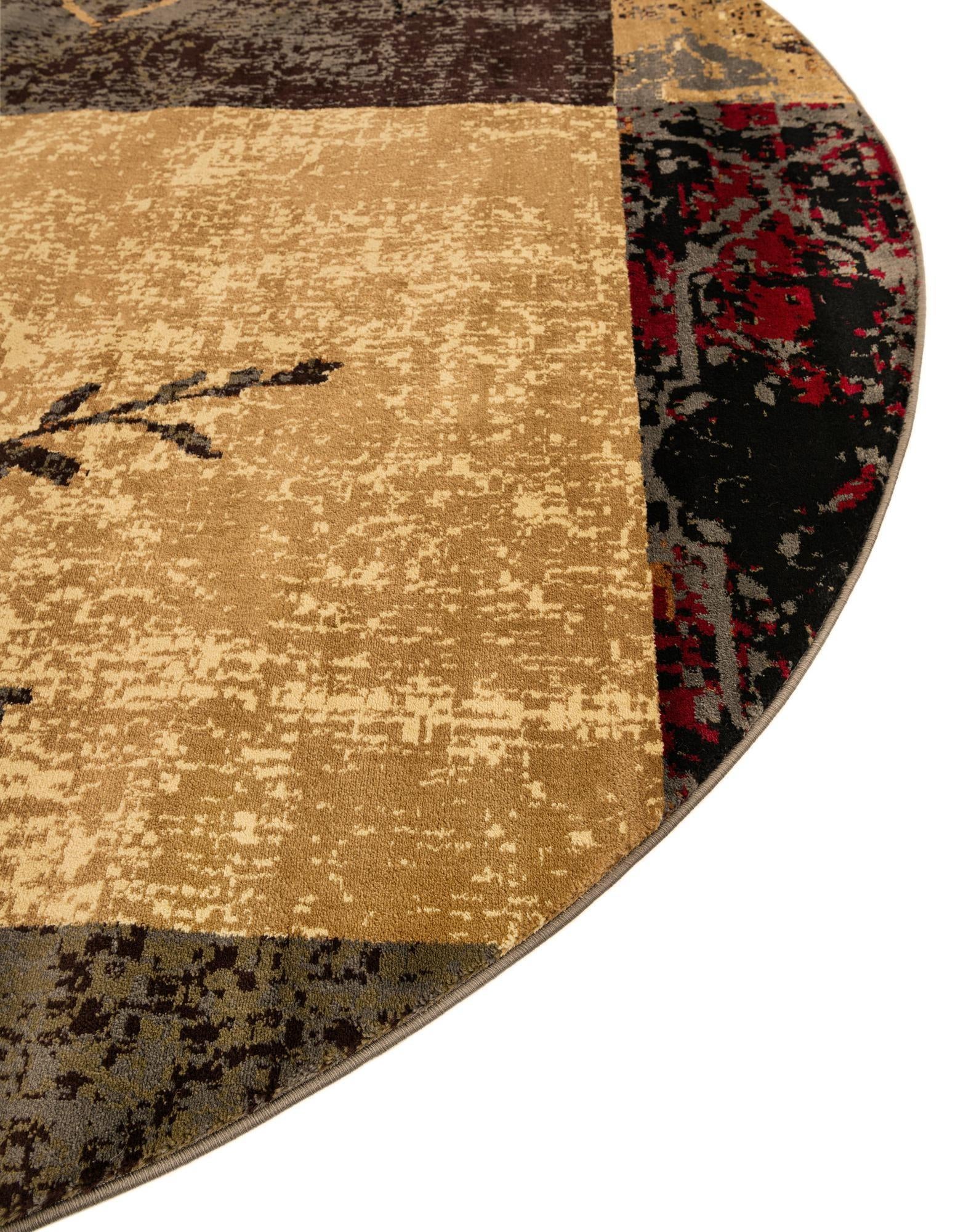 4' x 4' Cafe Round Rug