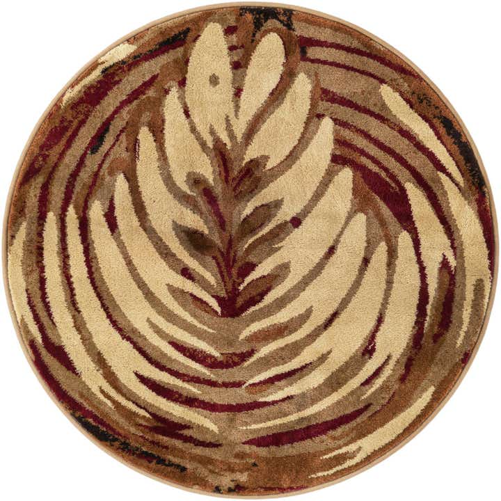 3' 3 x 3' 3 Cafe Round Rug