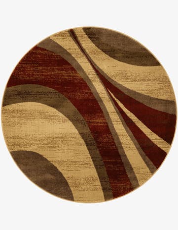 5' 3 x 5' 3 Cafe Round Rug