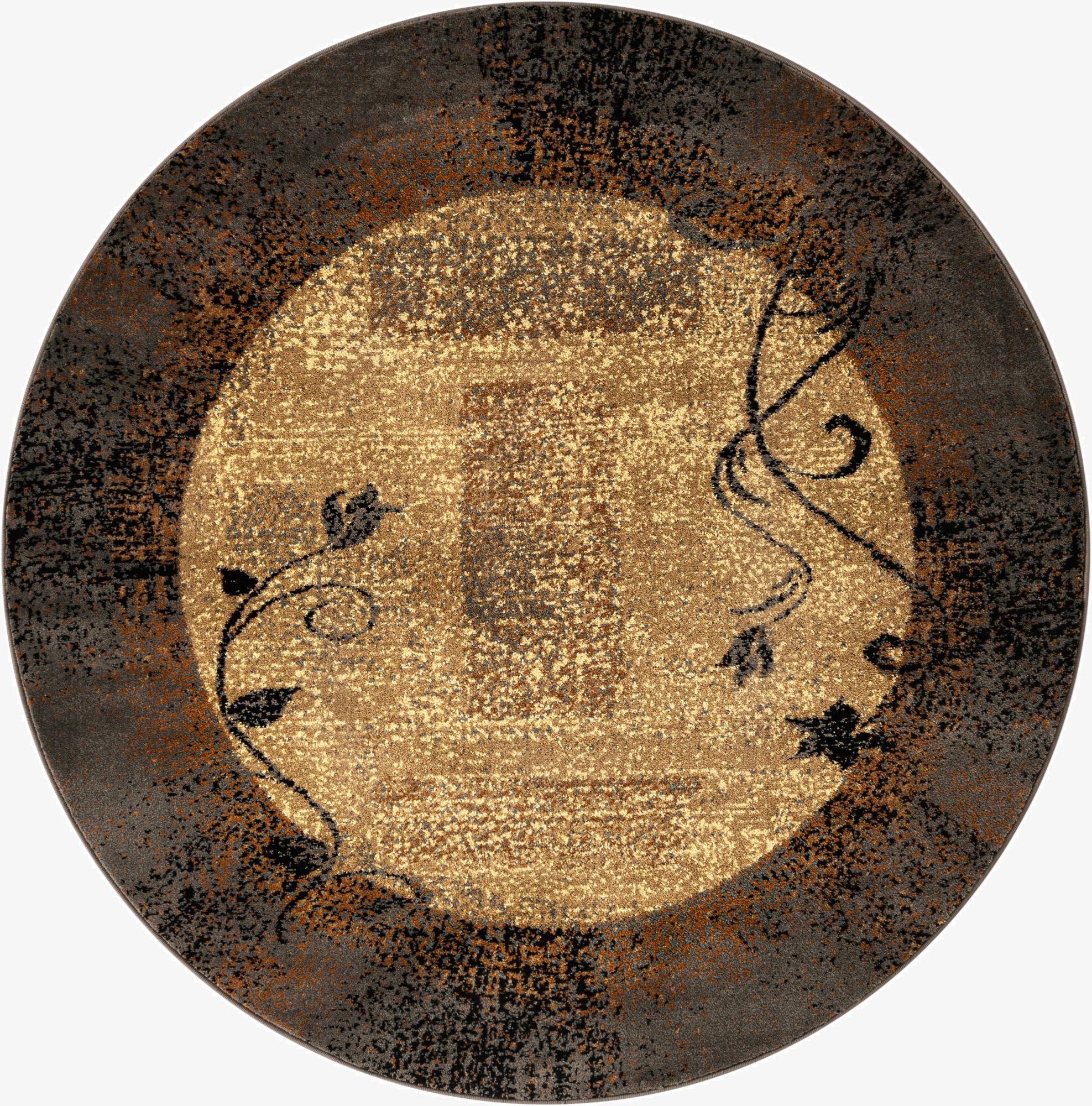 5' 3 x 5' 3 Cafe Round Rug