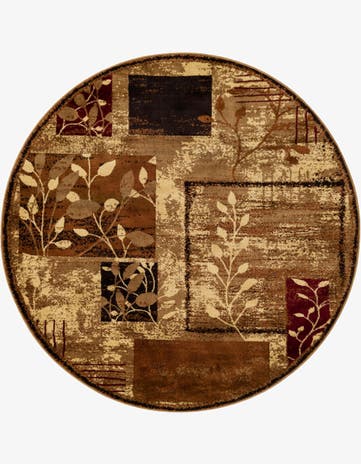 6' x 6' Cafe Round Rug