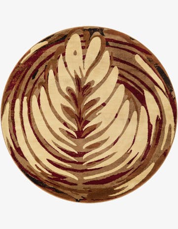 6' x 6' Cafe Round Rug