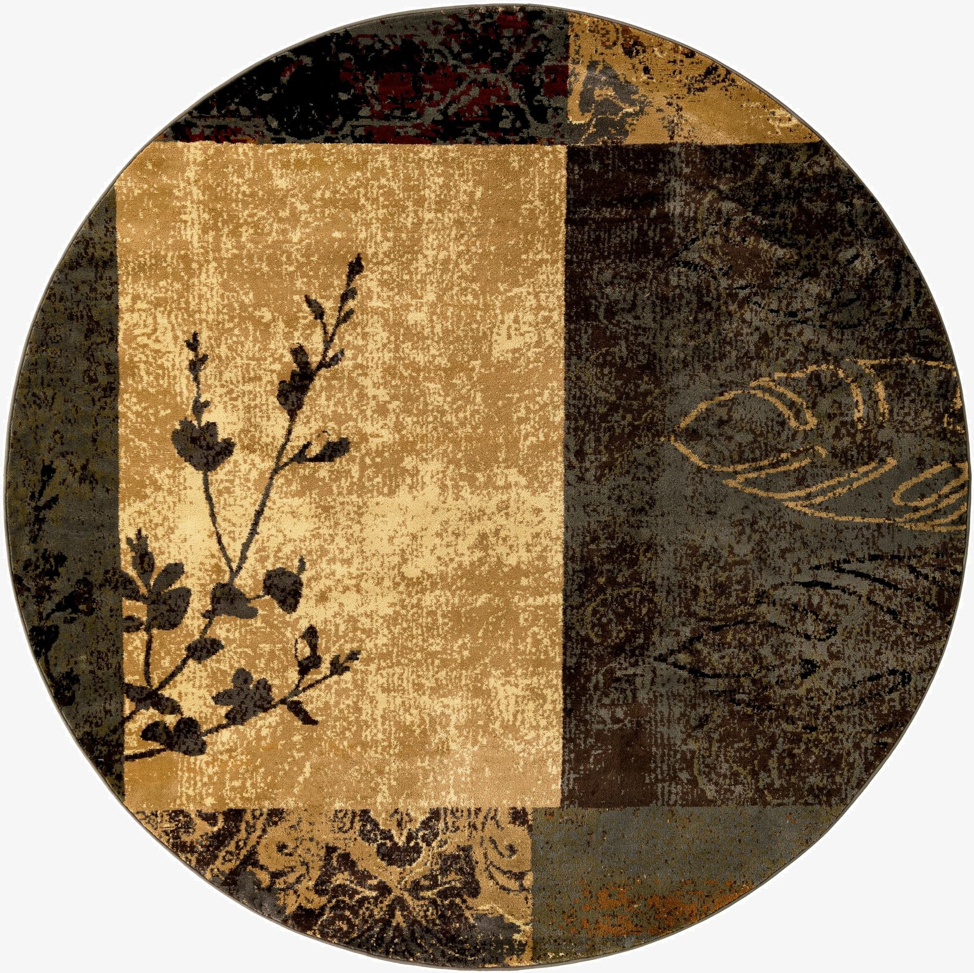 240cm x 240cm Coffee Shop Round Rug