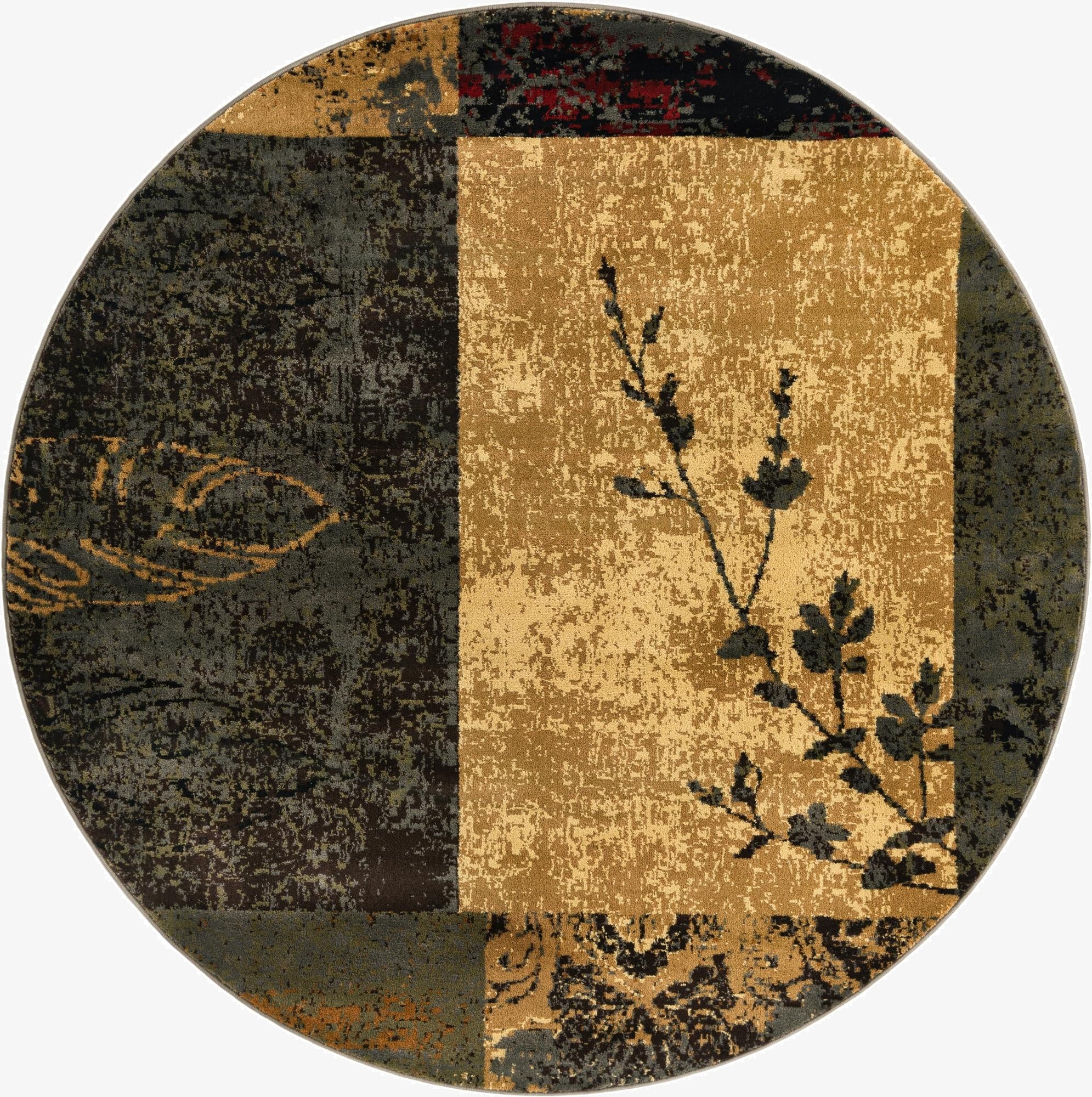 6' x 6' Cafe Round Rug