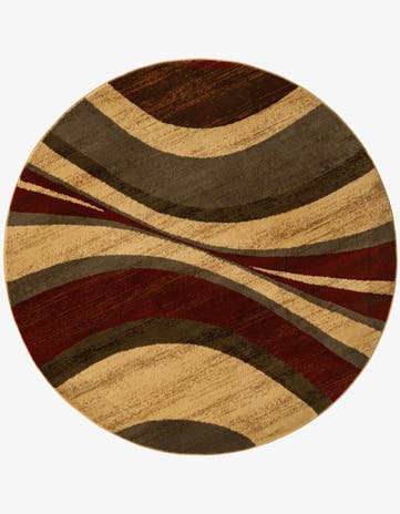 6' x 6' Cafe Round Rug