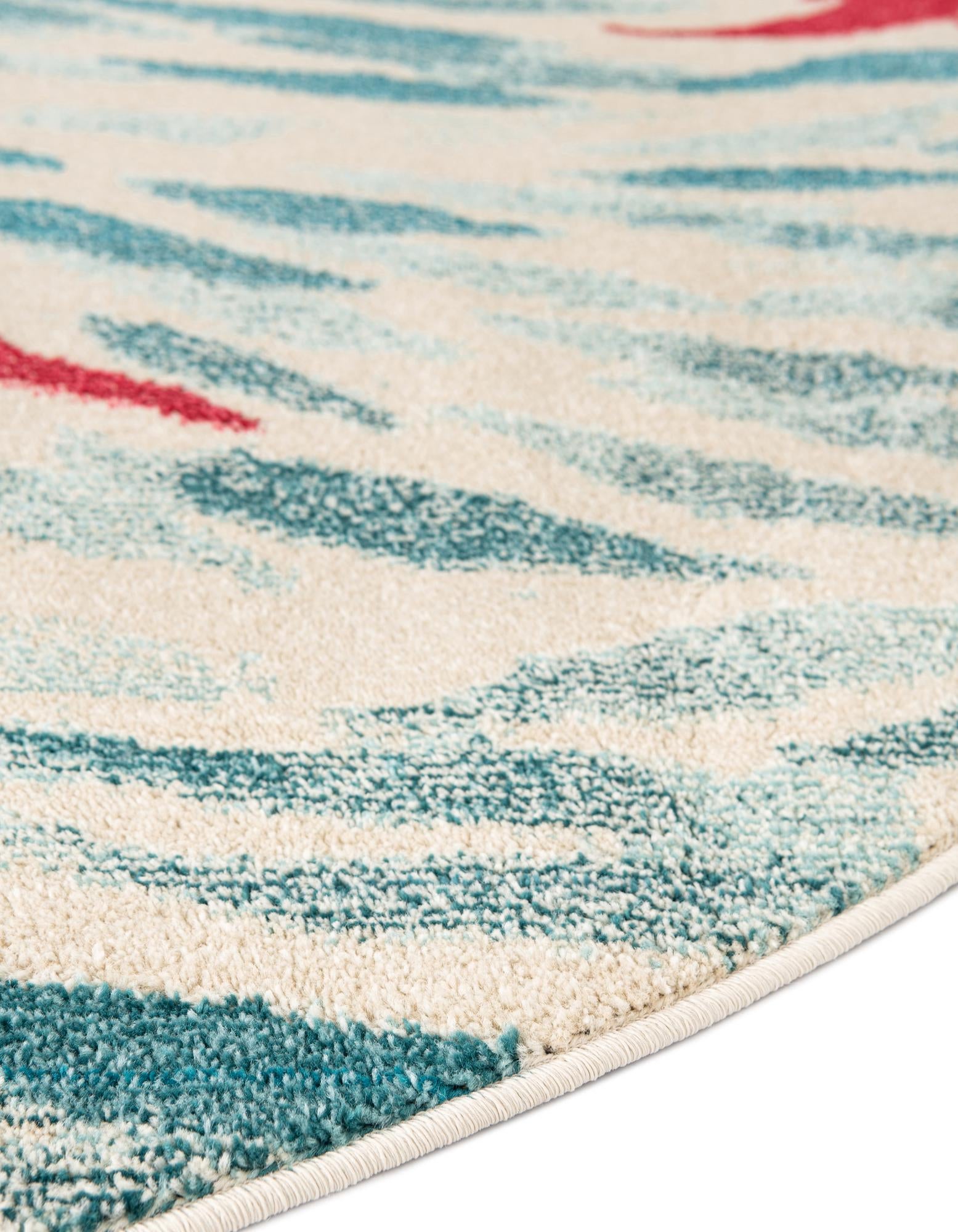 6' x 6' Washable Capri Round Rug