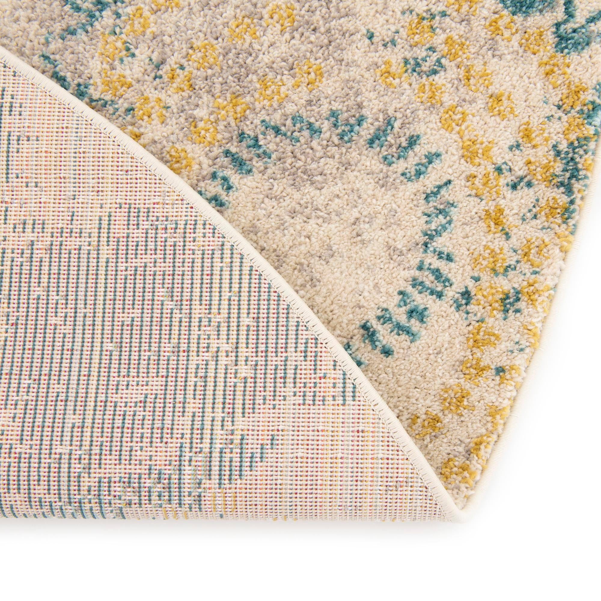 6' x 6' Washable Casablanca Round Rug