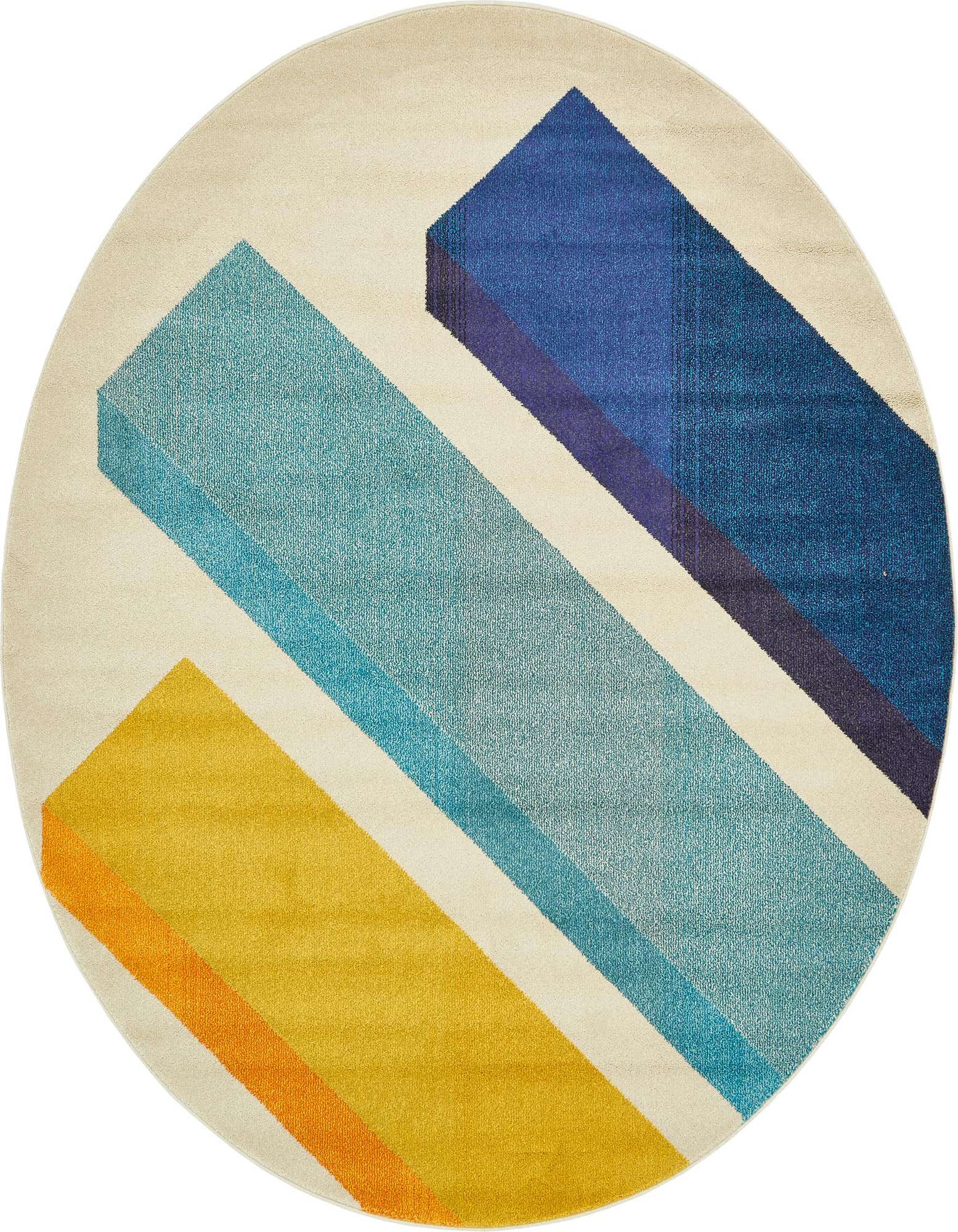 8' x 8' Washable Casablanca Round Rug
