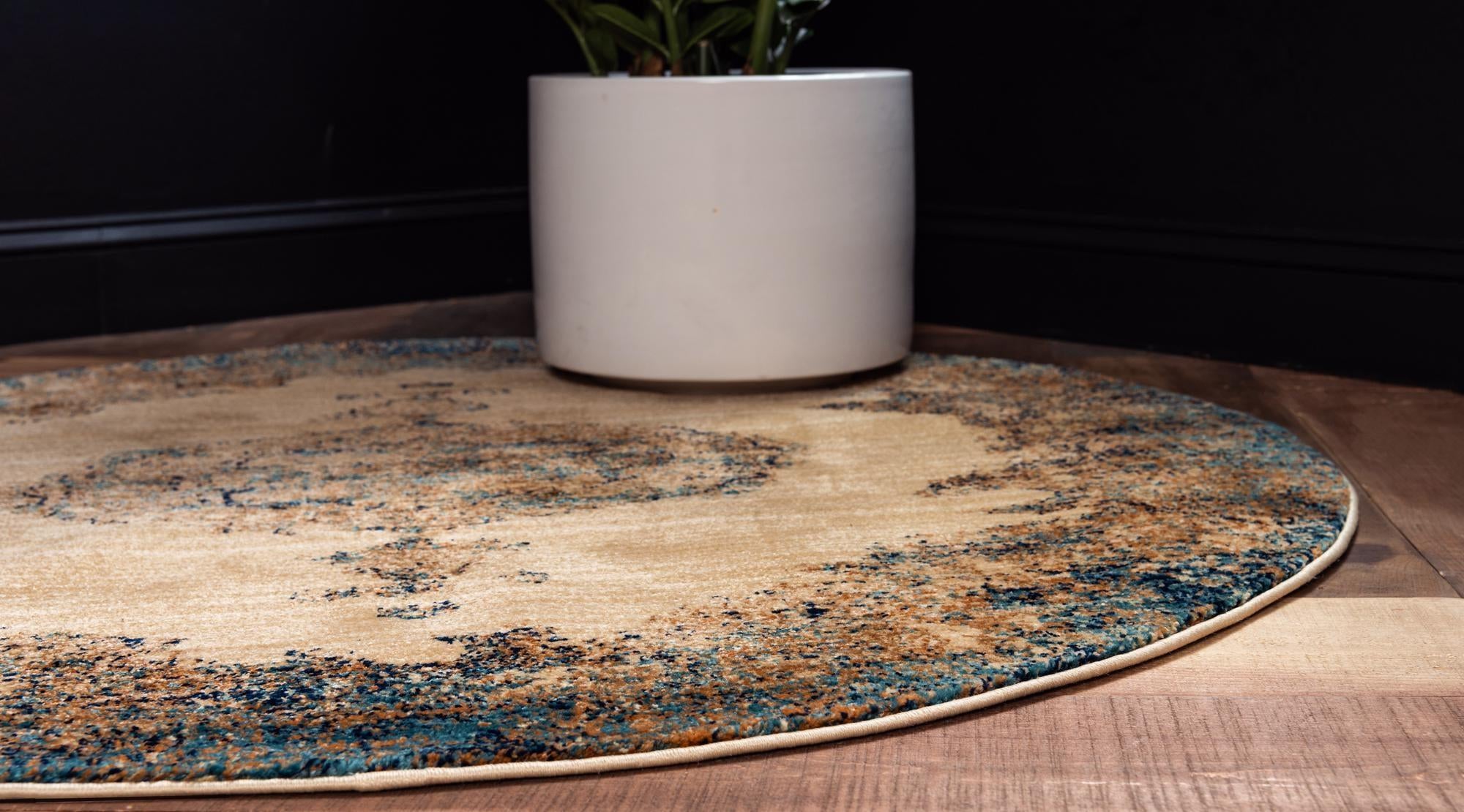 4' 5 x 4' 5 Charlestown Round Rug