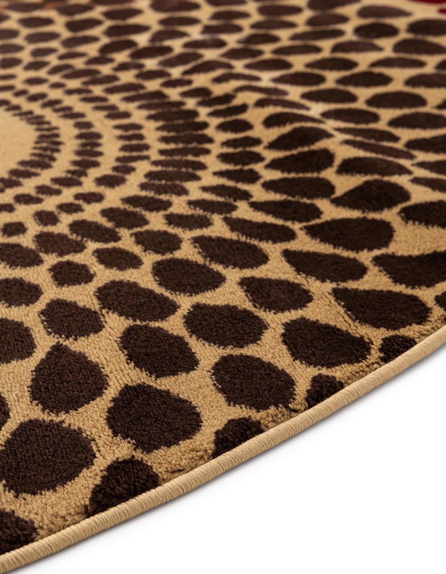3' x 3' Coffee Shop Round Rug