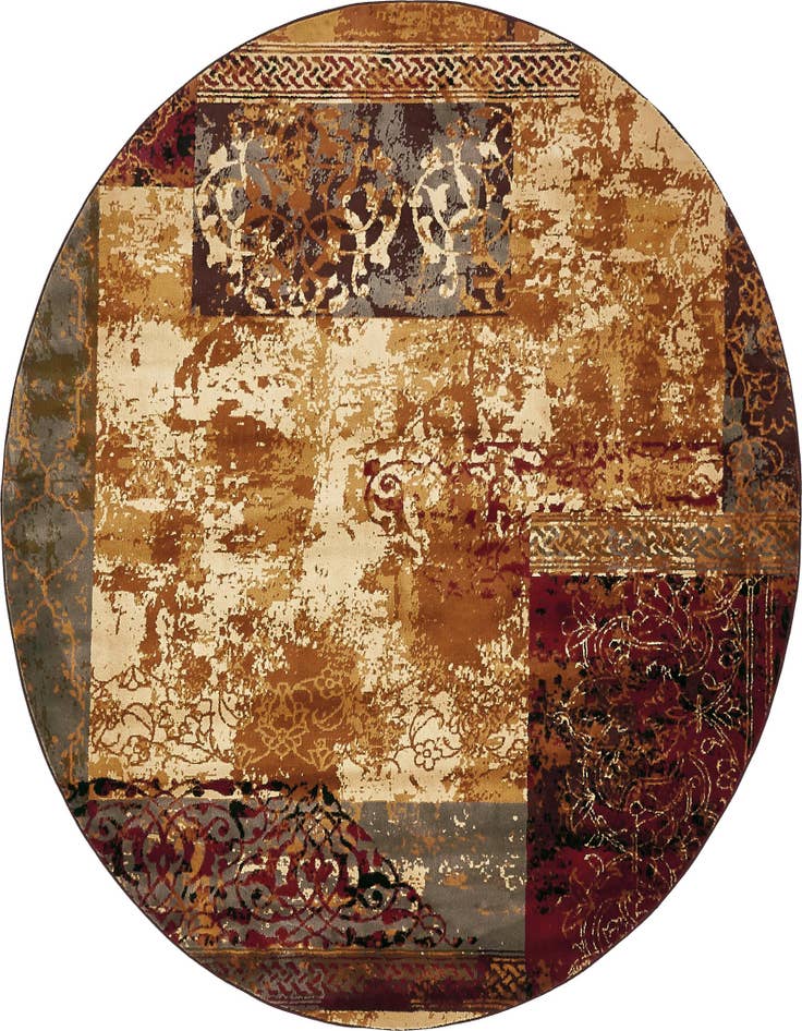 Detail image of 7' 10 x 7' 10 Coffee Shop Round Rug
