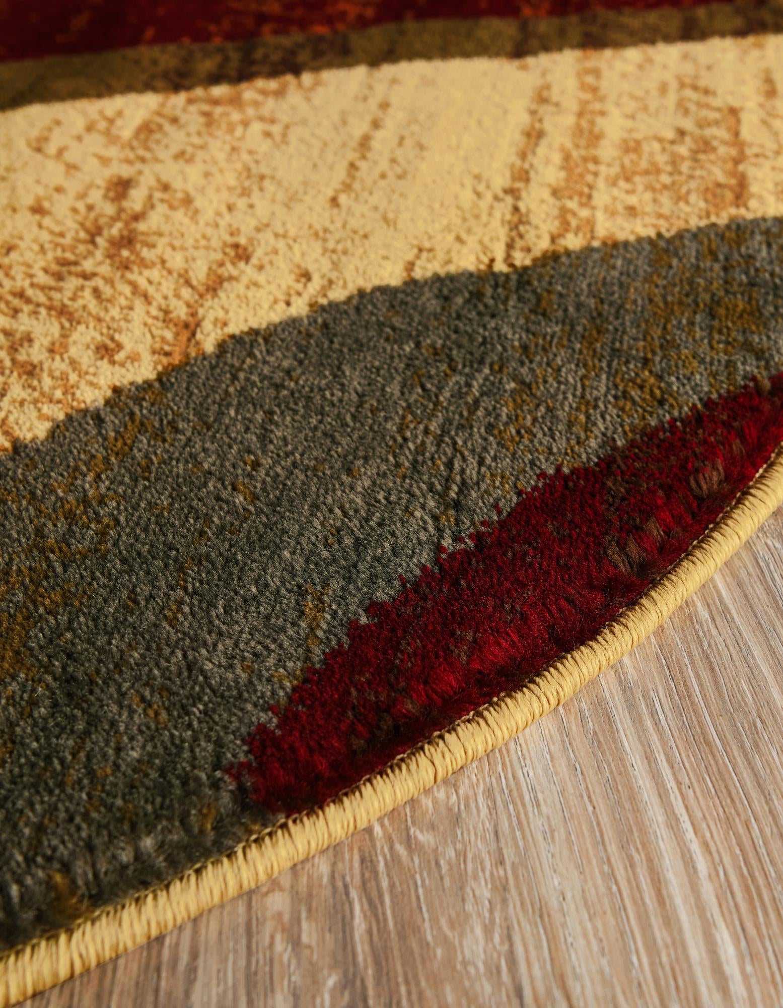5' 3 x 5' 3 Coffee Shop Round Rug