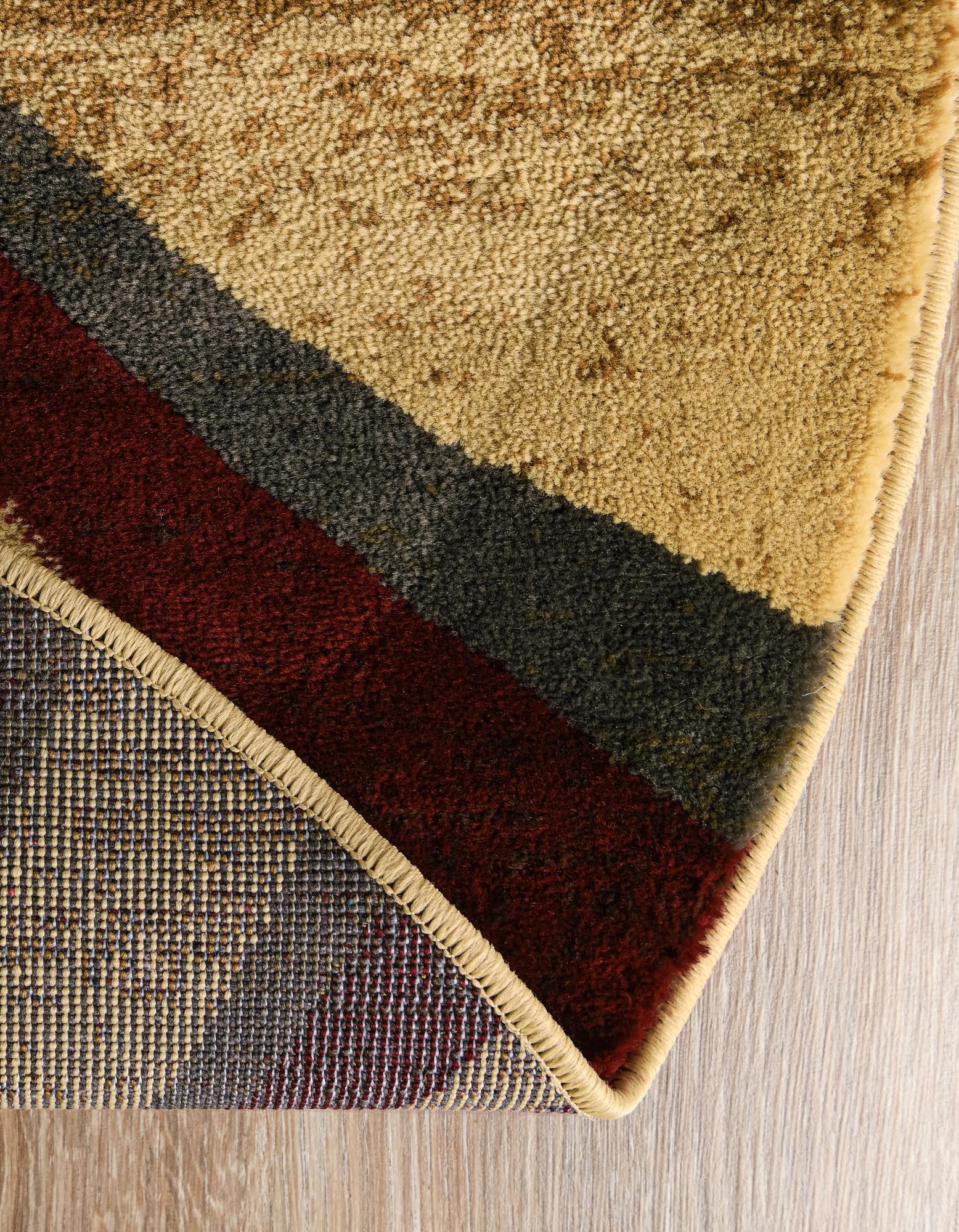 5' 3 x 5' 3 Coffee Shop Round Rug